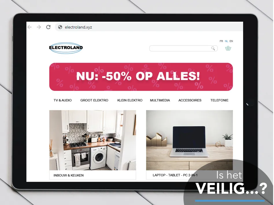 Steeds meer mensen worden vandaag slachtoffer van nepwebshops: online winkels die eruitzien als echt, maar in werkelijkheid niets leveren — behalve frustratie en geldverlies.